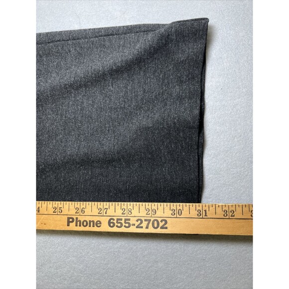 CAbi Rave Ponte Knit Dress Pants Size 8 Charcoal Gray Bootcut Stretch 542R - Picture 10 of 10